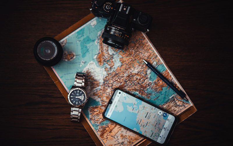Épingle carte locale sur smartphone recherche Google Maps