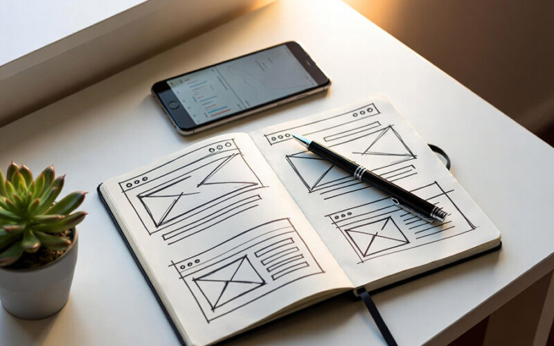Carnet planification bureau entrepreneur PME artisan