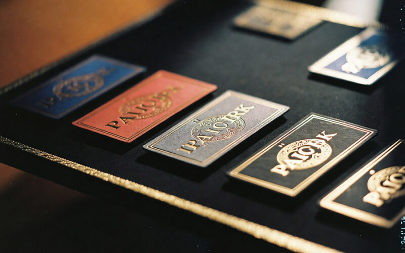 Carte de visite premium identité visuelle impression