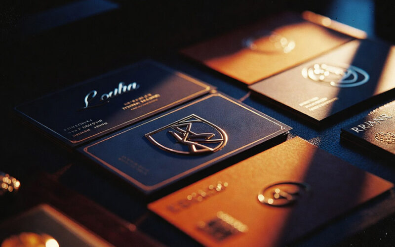 Carte de visite premium identité visuelle impression