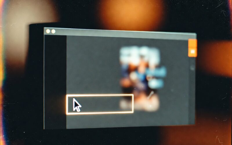 Interface de génération d'images par intelligence artificielle avec visuel professionnel en cours de création