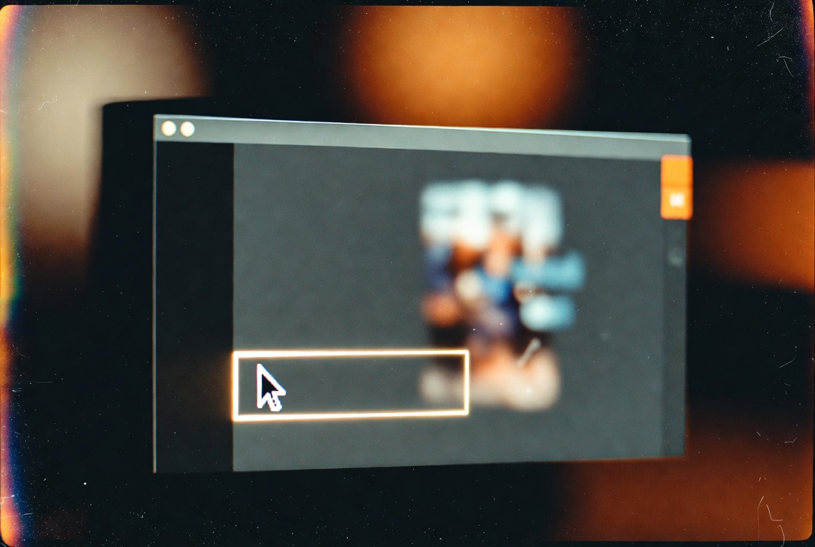 Interface de génération d'images par intelligence artificielle avec visuel professionnel en cours de création